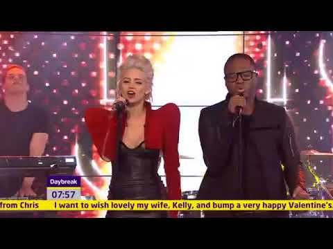 HIGHER - Kimberly Wyatt & Taio Cruz (Live Daybreak 2011) Pussycat Dolls | @pcduniverse