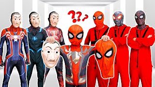 What If All SpiderMan in 1 HOUSE? KID SPIDERMAN, Bad Guy Is Destroying The City (Funny Action) +MORE
