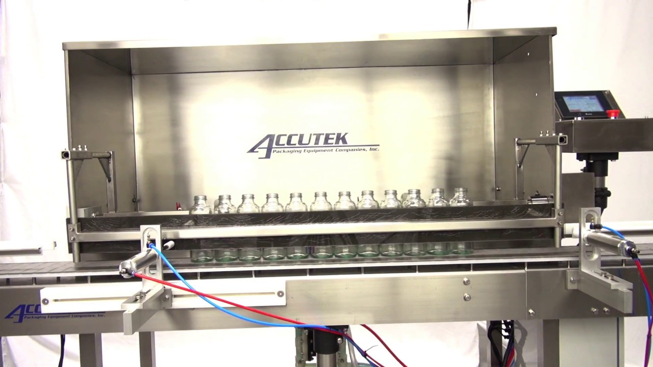Automatic Bottle Washer - Automatic Bottle Rinser - Accutek Packaging Equipment Companies, Inc.