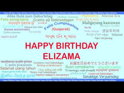 Elizama   Languages Idiomas - Happy Birthday