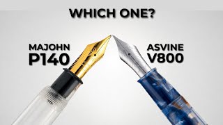 Majohn P140 vs Asvine V800 — Two of the Best Budget Pens of 2025?