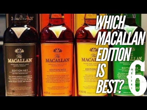 MACALLAN EDITION 1, 2, 3 AND 4