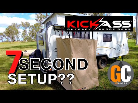 Kickass Shower Tent A Simple Setup