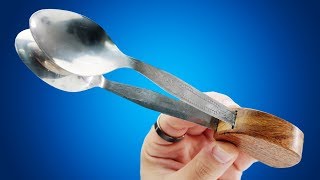 How NOT To Play The Spoons (Most Expensive Spoons On Amazon)