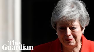 Download lagu Theresa May's voice cracks at the end of her resignation speech mp3 Download lagu Theresa May's voice cracks at the end of her resignation speech mp3