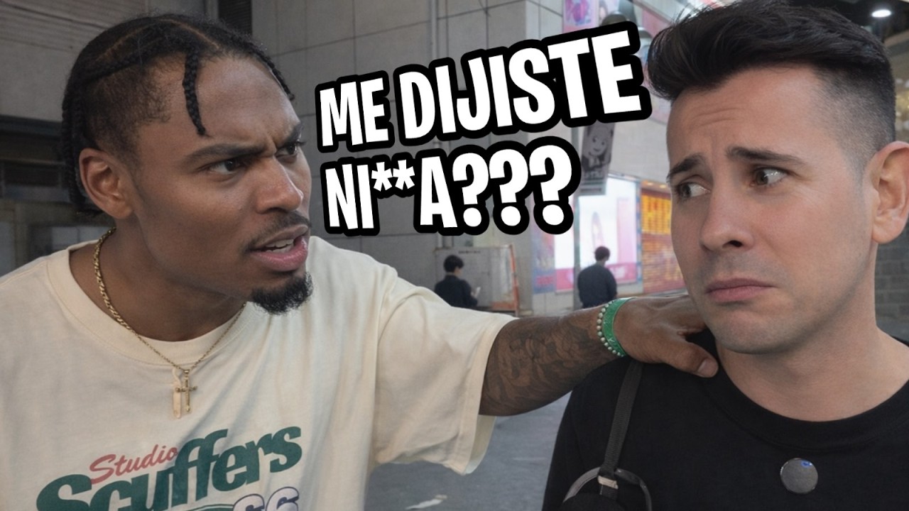 HOMBRE NEGRO AMENAZA A STREAMER