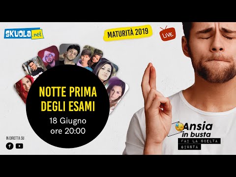 Notte Prima degli esami 2019 Live