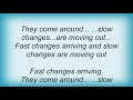 Seal - Fast Changes Lyrics