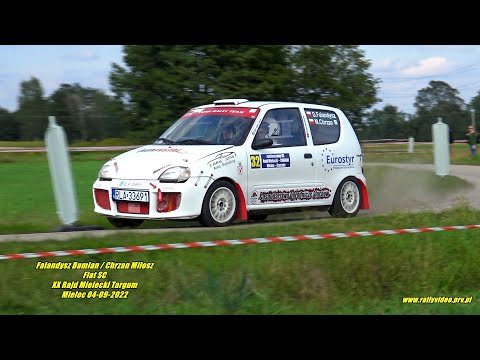 Falandysz Damian / Chrzan Miłosz - Fiat SC - XX Rajd Mielecki Targum Mielec 04-09-2022