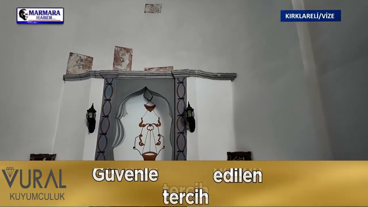 Kırklareli’nin tarihi hazinesi! 1500 yıllık Vize Küçük Ayasofya zamana meydan okuyor
