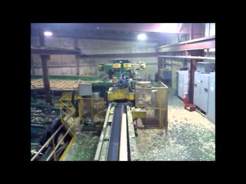 AMS Solutions Inc - 6" McGehee Curve Sawing Gang: PLC and HMI Design