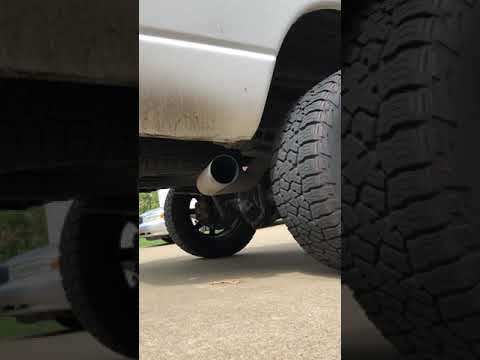 03-07 5.9 cummins Diamond Eye 4” exhaust with muffler