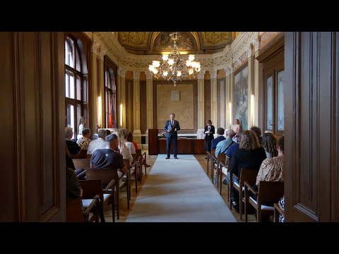 Starosta Blaha přijal na radnici účastníky letošní Letní filmové školy