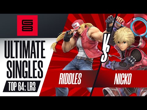Riddles vs Nicko - Losers Round 3 [G8 Off Stream] Top 64 SSBU Singles - Genesis 8