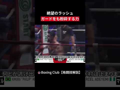 絶望のラッシュ ガードをも粉砕する力