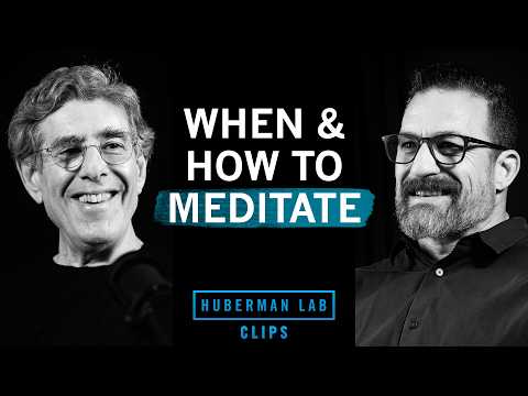 何時與如何練習有效的靜觀冥想 | Richard Davidson 博士與 Andrew Huberman 博士 (When & How to Practice Effective Meditation | Dr. Richard Davidson & Dr. Andrew Huberman)