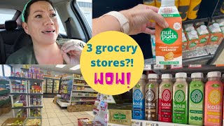 WW weight loss GROCERY SHOP WITH ME at 3 different grocery stores!