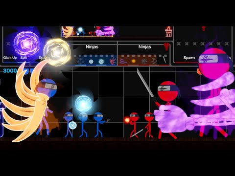 Stickman Giant Fight: Ninja Battle - Marble & Ragdoll Battle