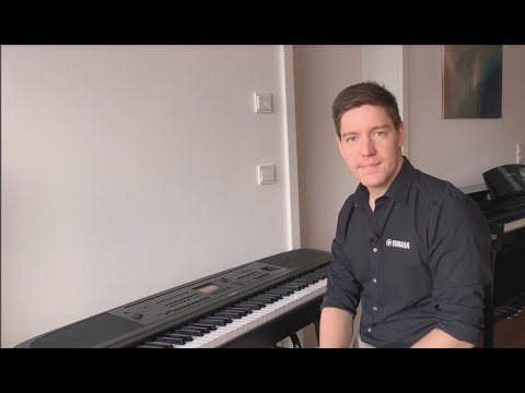Yamaha DGX 670 Portable Grand Digital Piano Presentation Part 1 (German)