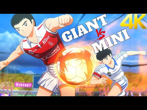 Ultimate Nankatsu Remake - Mini Team vs. Giant Team Max AI Gameplay | Captain Tsubasa: RONC