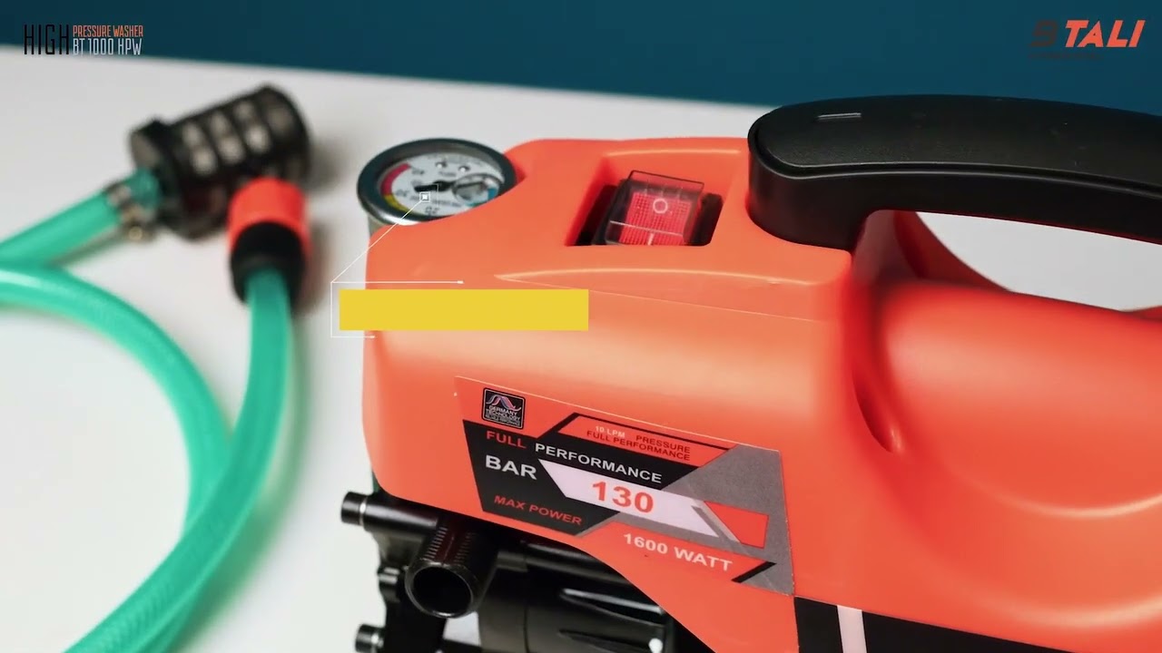 Unleashing Power: BTALI 1000W 130BAR Pressure Washer Review & Test!