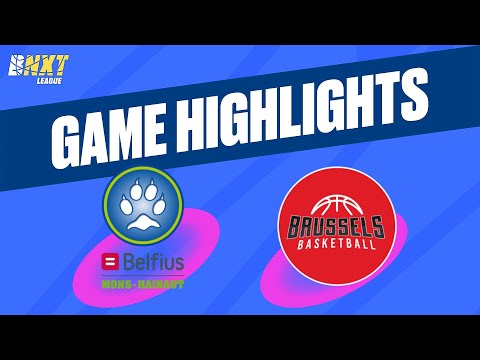 Belfius Mons-Hainaut vs. Brussels Basketball - Game Highlights