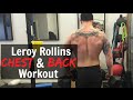 Natural Bodybuilder Chest & Back Workout | 11.5 Weeks Out | Bench Press PR