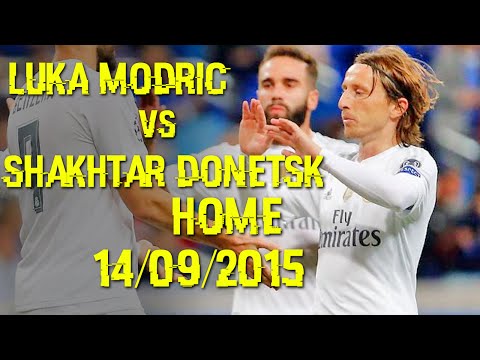 Luka Modric vs Shakhtar Donetsk 14/09/2015 - Real Madrid vs Shakhtar Donetsk 4-0 [HD]