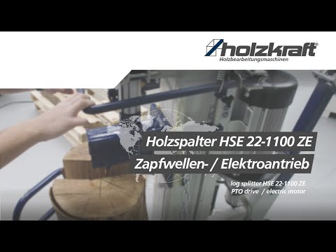 Holzkraft - Holzspalter / log splitter HSE 22-1100 ZE