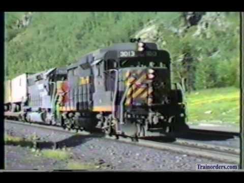 Classic Railroad Series 529 - Rio Grande 3013 West descending Tennessee Pass Summer 1984