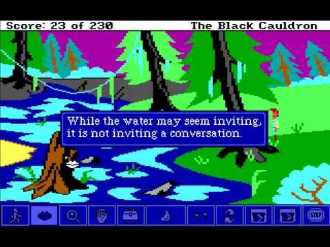 Let's Play The Black Cauldron: Point and Click Part 6 - Food Wallet
