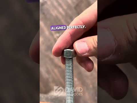 How to join bolts without ruining the threads #CaliGarage #JoinBolts #ProtectThreads