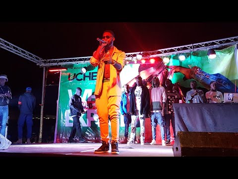 UCHEE live  performance on What did you expect CONCERT at Manjai Park PART 1