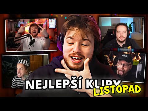 Ty Nejlepší Klipy z CZ/SK Twitche za Listopad