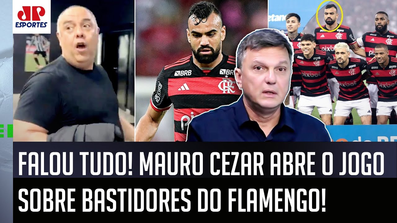 "Os caras NÃO VÃO FALAR, mas FICARAM PU*** com ele! Porque..." Mauro Cezar ABRE O JOGO no Flamengo!