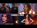 Panghat (Lyrics) - Roohi 2021 Latest song lyrics | Asees K, Rajkummar, Varun S, Janhvi K
