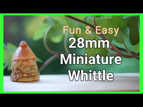 Whittling a 28mm Miniature Gnome
