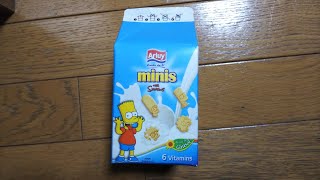 海外のお菓子紹介です！アルルイ ミニシンプソンズ バニラクッキー