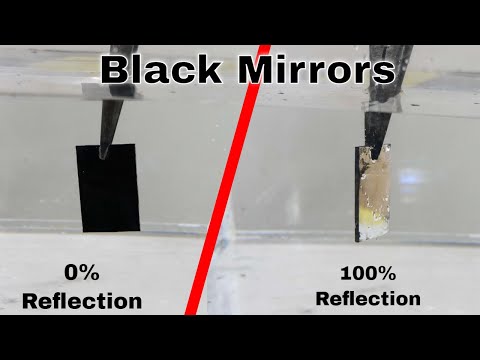 YouTube video about: How to make a black mirror for artists?