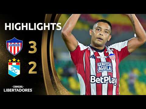 Corporación Popular Deportiva Junior Barranquilla 3-2 Club Sporting Cristal Lima 