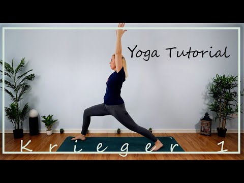 Yoga Asana Tutorial Tipps & Variationen | Krieger 1 - Virabhadrasana