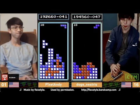 Masters Orange Bracket: PixelAndy, Doge, Tobe, Captain – Classic Tetris Monthly September 2021 [4/5]