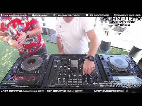 Sunny Lax & Friends 24hrs Livestream - Sunny Lax b2b Vizori Techno Set | 2020-09-05