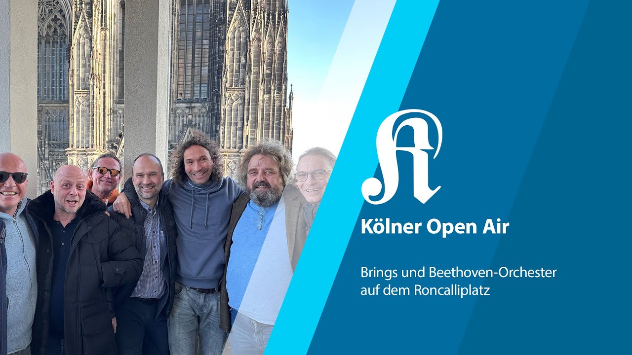 Kölner Open Air: Brings und Beethoven-Orchester auf dem Roncalliplatz | KStA