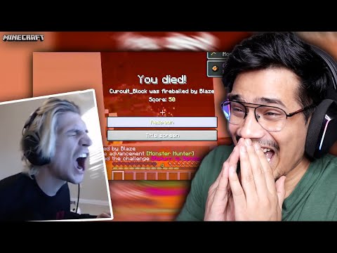 Funniest Minecraft Hardcore Deaths 😂 | Waamu Reacts #3