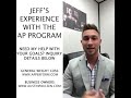 Jeff's Experience With AP Performance
