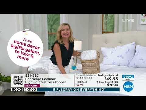 HSN | Concierge Collection Bedding Celebration 07.03.2023 - 06 PM