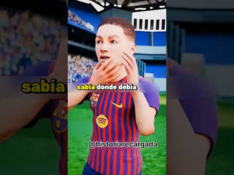 Messi hizo que este niño se sintiera parte del equipo ❤️⚽#shorts