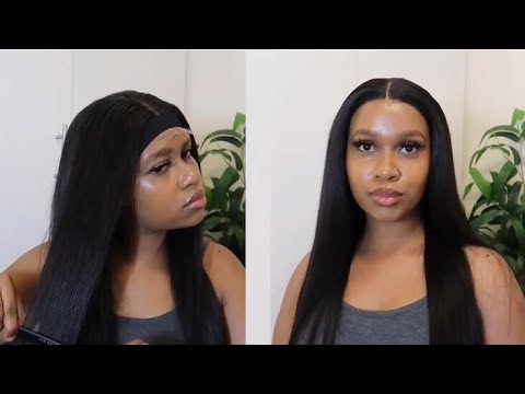 Wavymy Straight HD Lace Wigs 13x4 Lace Front Wig Natural Color
