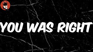 You Was Right (Lyrics) - Lil Uzi Vert